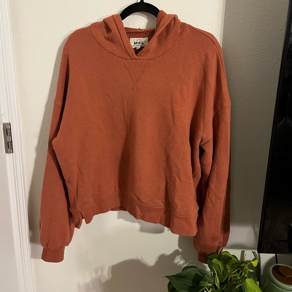 Madewell MWL Airyterry Hoodie Sweatshirt